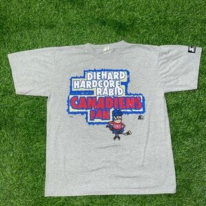 Vintage starter nhl Montreal Canadiens t shirt size medium